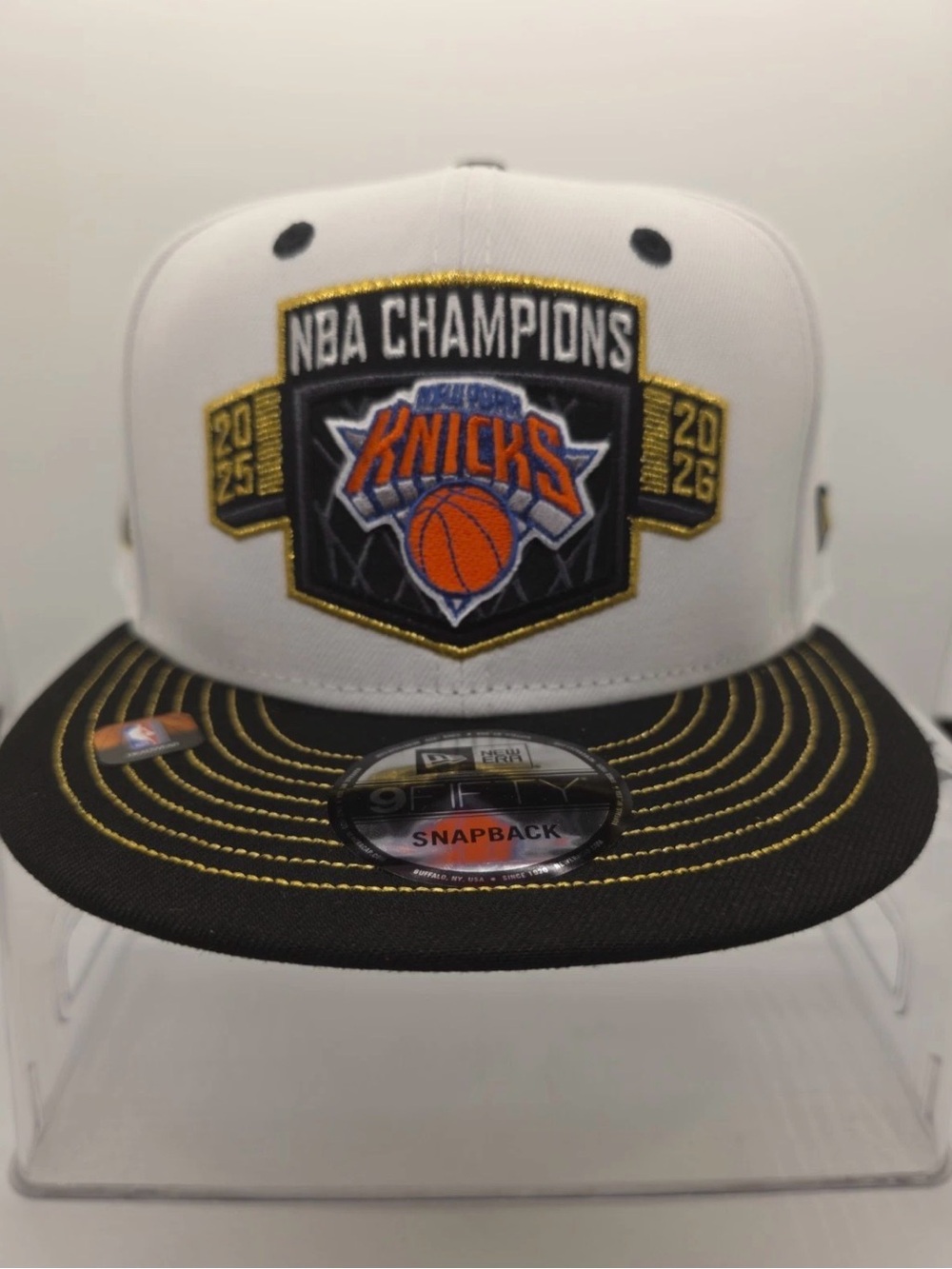 New York Knicks New Era NBA 2026 Champions 9FIFTY Locker Room Snapback Hat